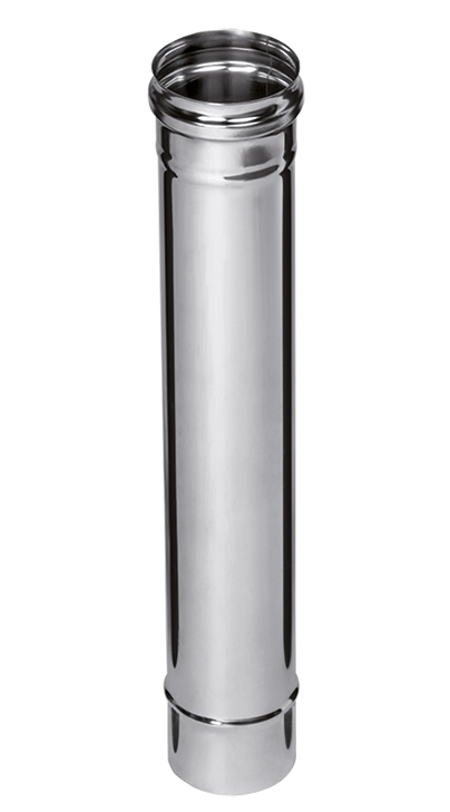 Труба FERRUM ГАЗ 0,5 м, Ø100 (AISI 430, толщина 0,5 мм)