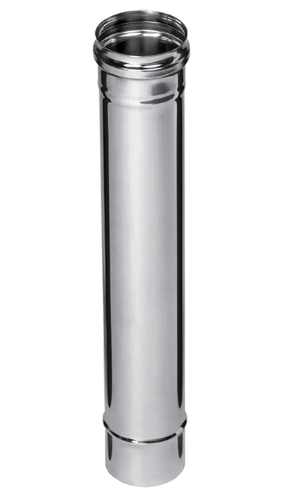 Труба FERRUM ГАЗ 0,5 м, Ø115 (AISI 430, толщина 0,5 мм)