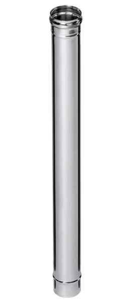 Труба FERRUM ГАЗ 1,0 м, Ø200 (AISI 430, толщина 0,5 мм)