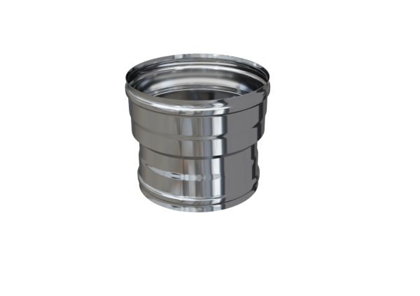 Переходник- Адаптер FERRUM Ø180 М - 200 М (AISI 430, толщина 0,8 мм)