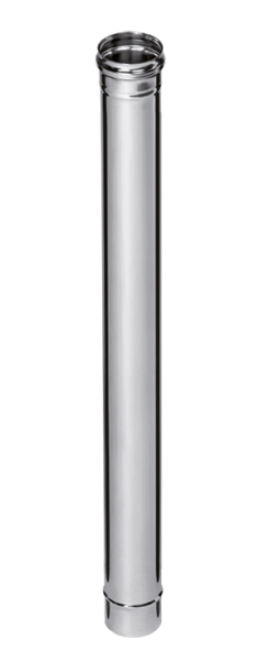 Труба FERRUM ГАЗ 1,0 м, Ø115 (AISI 430, толщина 0,5 мм)