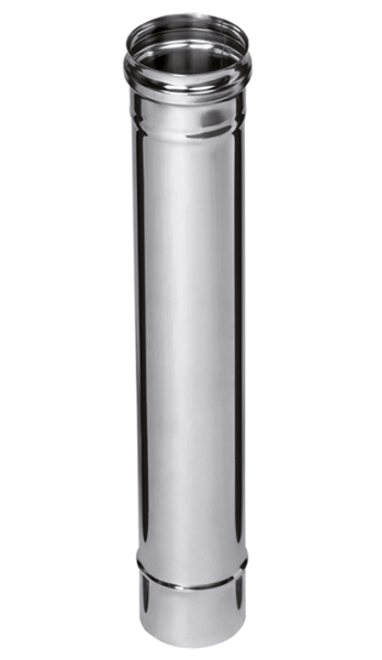 Труба FERRUM ГАЗ 0,5 м, Ø115 (AISI 430, толщина 0,5 мм)